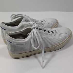 Great condition Rothy's The Lace Up Sneaker in White - Women's Size 8